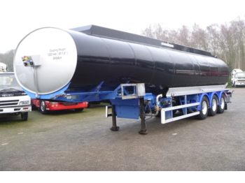 GRW Fuel / heavy oil tank alu 45 m3 / 1 comp + pump - Tankauflieger