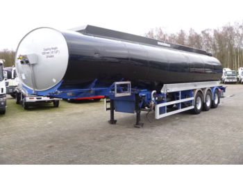 GRW Fuel / heavy oil tank alu 45 m3 / 1 comp + pump - Tankauflieger