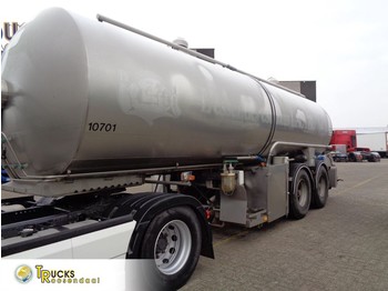 Tankauflieger Für die Beförderung von Milch Trailor Milk/Water tank 2 COMP + 2 AXLE +25.000liter: das Bild 1