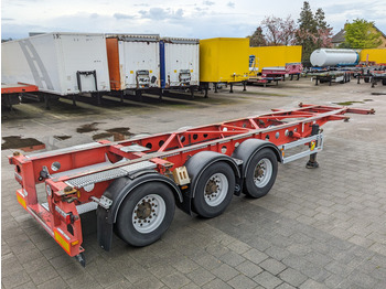 Van Hool A3C002 20/30FT SWAP / TANK ContainerChassis - Alcoa's - 3560KG (O1817) - Container/ Wechselfahrgestell Auflieger: das Bild 1