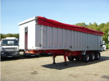 Kipper Auflieger Wilcox Tipper trailer alu 54 m3 + tarpaulin: das Bild 1