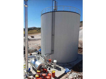 POLYGONMACH 1000 tons bitumen storae tanks - Asphaltmischanlage