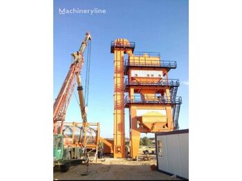 POLYGONMACH 240 Tons per hour batch type tower aphalt plant - Asphaltmischanlage