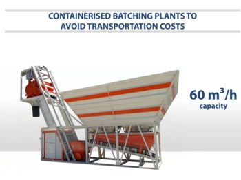 SEMIX Compact Concrete Batching Plant Containerised - Betonmischanlage