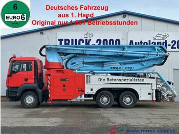 MAN TGS 26.400 6x4 Cifa K39 m Deutsches Fahrzeug - Betonpumpe