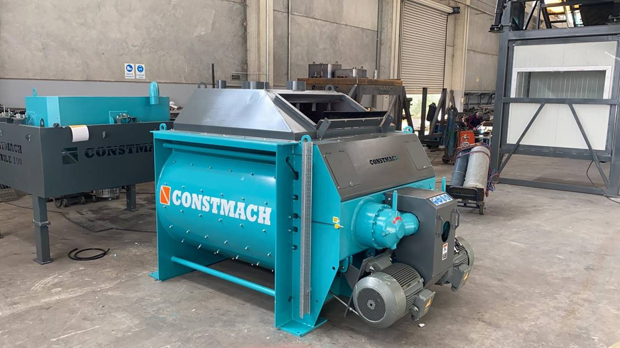 Constmach Paddle Mixer ( Twin Shaft Concrete Mixer ) – Finanzierungsleasing Constmach Paddle Mixer ( Twin Shaft Concrete Mixer ): das Bild 1