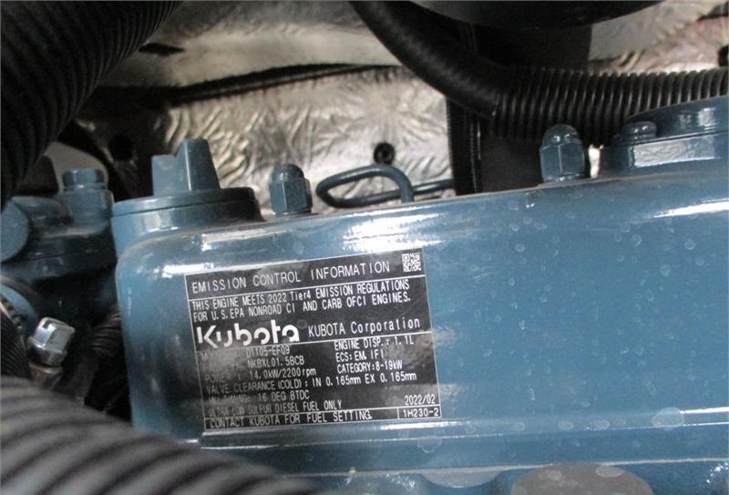 Minibagger JIAHE JH18 MKII med Kubota motor, udskydelig under: das Bild 4