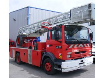 LKW mit Arbeitsbühne Renault Midliner M180 Drehleiter Feuerwehr EPSA23.5 1999