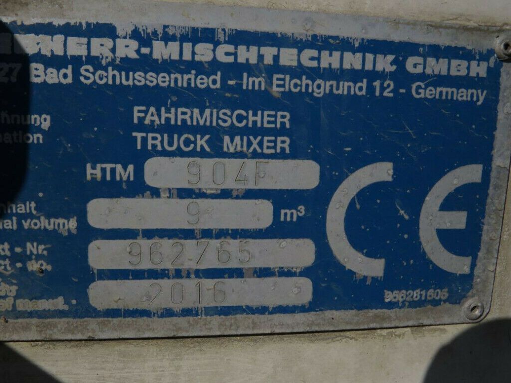 Fahrmischer MAN TG-S 32.400 8x4 BB Betonmischer Liebherr 9m³: das Bild 11