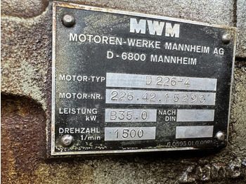Stromgenerator MWM D 226-4 AvK 35 kVA Marine generatorset: das Bild 3