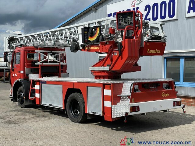 LKW mit Arbeitsbühne Mercedes-Benz 1422NG Ziegler Feuerwehr Leiter 30m Rettungskorb: das Bild 12