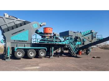 Constmach 120-150 tph Mobile Jaw Crusher Plant ( Cone and Jaw  ) - Mobile Brechanlage