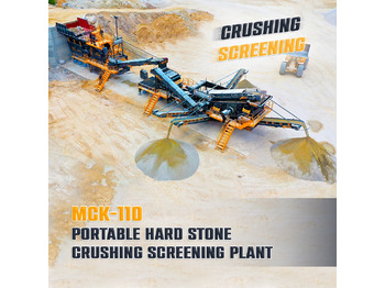 FABO MCK-110 MOBILE CRUSHING & SCREENING PLANT FOR HARDSTONE | AVAILABLE IN STOCK - Mobile Brechanlage