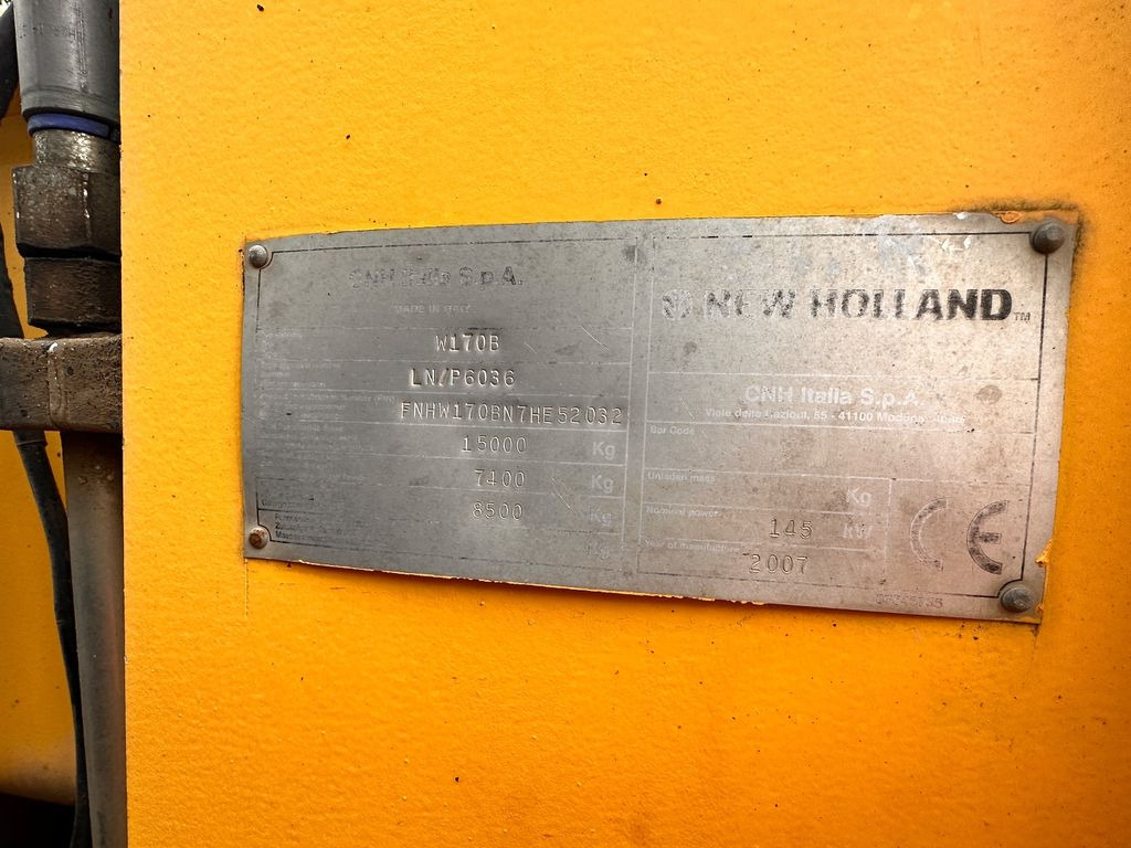 Radlader New Holland W 170 B: das Bild 15