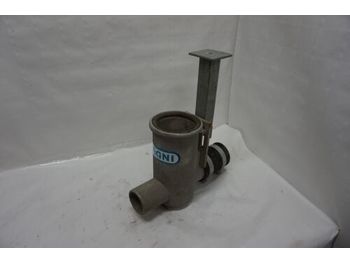 Baugeräte Rohr-Abzweig 150 mm Oben und 90 mm seitlich mit Filter (292-36 01-2-1-1): das Bild 1