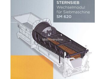  Sternsieb Wechselmodul für Doppstadt SM620 TYP 3 / 0-20mm - Siebmaschine