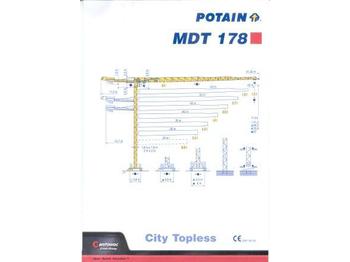 Potain MDT 178 - Turmkran
