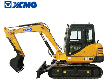 Minibagger, Zustand - NEU XCMG official XE60D 6 tonnes small excavator with hydraulkic thumb: das Bild 1