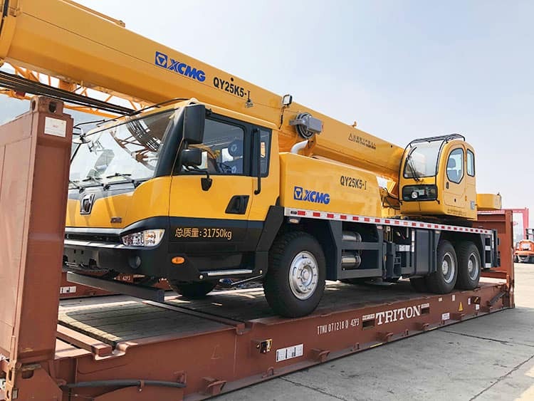 Mobilkran XCMG official second hand 25 ton mobile lift crane truck QY25K5-I: das Bild 8