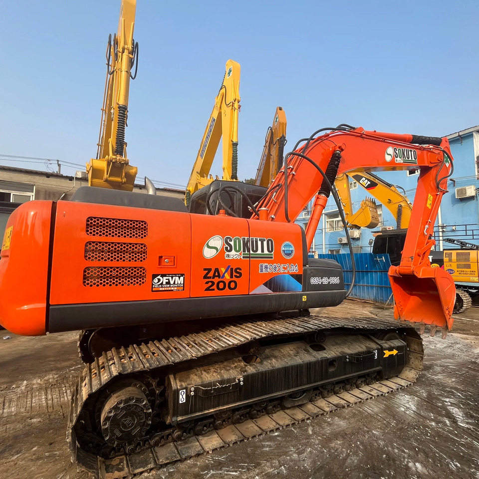 Kettenbagger second hand  Hitachi ZX200-3G hydraulic crawler excavator 20 ton excavating machinery Hitachi ZX120 ZX200-3G ZX50 EX1: das Bild 2
