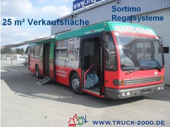 Bus DAF Mobiler Sortimo Verkaufsraum 25m² Messe