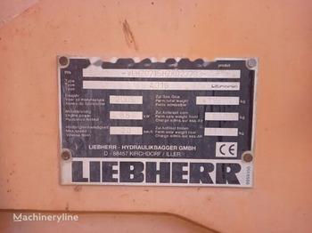 LIEBHERR A 316 Mobilbagger