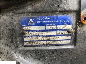 Transmission für Landmaschine Fendt 930 - Wkład Mostu: das Bild 3