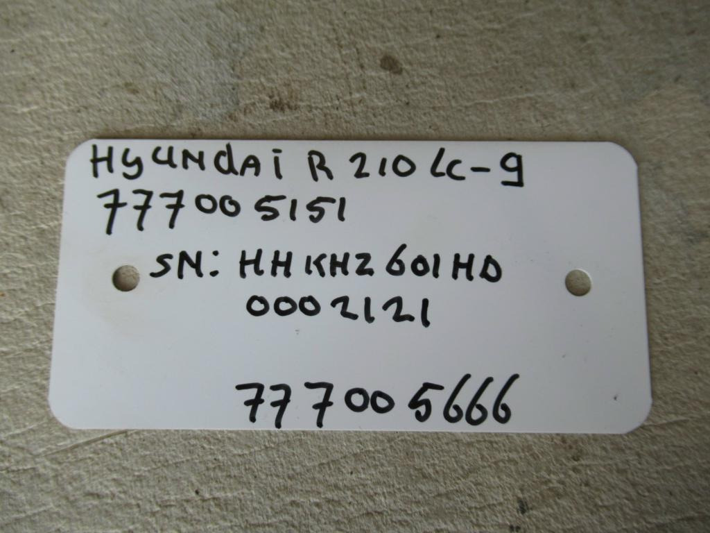 Laufrolle für Baumaschine Hyundai R210LC-9 -: das Bild 5