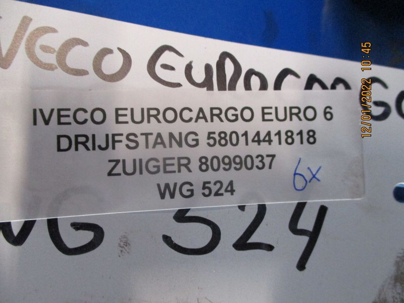 Motor und Teile für LKW Iveco 5801441818//8099037 ZUIGER EN DRIJFSTANG EURO 6 EUROCARGO: das Bild 2