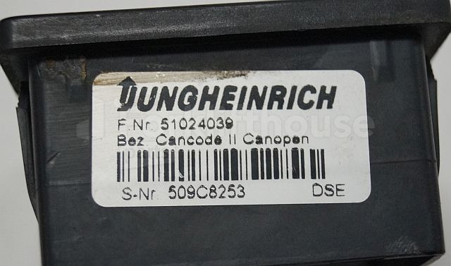 Kabel/ Kabelbaum für Flurförderzeug Jungheinrich 51024039 Codekey Can Open Cancode II sn. 509C8253: das Bild 3