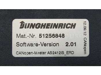 Steuergerät für Flurförderzeug Jungheinrich 51226801 Rij/hef/stuur regeling  drive/lift/steering controller AS2412 i S index A SW2,01 51256848 for ERD220 sn. S1AX00014571: das Bild 3