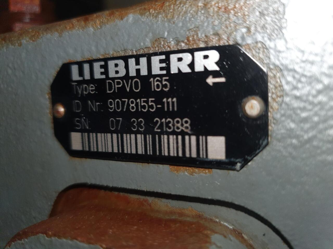 Hydraulikpumpe LIEBHERR DPVD165: das Bild 2