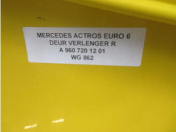 Fahrerhaus und Interieur für LKW Mercedes-Benz ACTROS A 960 720 12 01 DEURVERLENGER RECHTS EURO 6: das Bild 2