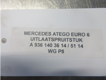 Abgaskrümmer für LKW Mercedes-Benz A 936 140 36 14 / 51 14 UITLAATSPRUITSTUK OM936LA EURO 6: das Bild 4
