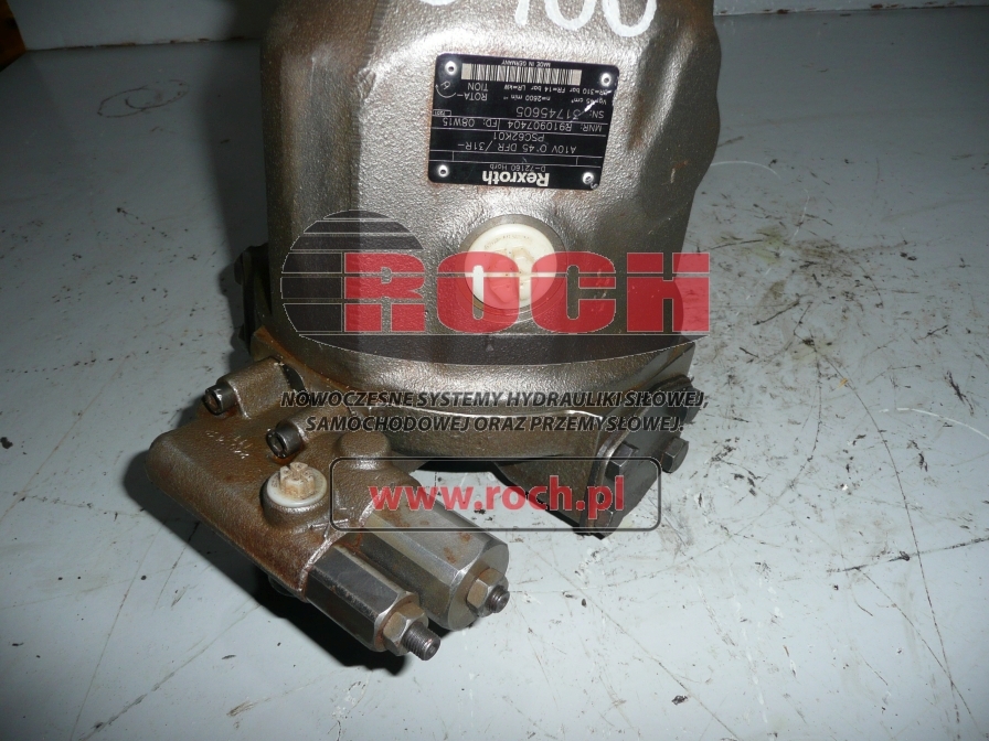 Hydraulikpumpe für Baumaschine REXROTH A10VO45DFR/31R-PSC62K01: das Bild 2