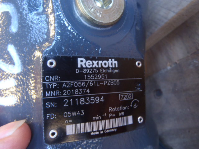 Schwenkmotor für Baumaschine Rexroth A2F056/61L-PZB05 -: das Bild 3