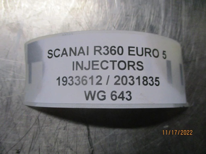 Motor und Teile für LKW Scania 1933612/2031835 INJECTORS R 360 EURO 5: das Bild 2