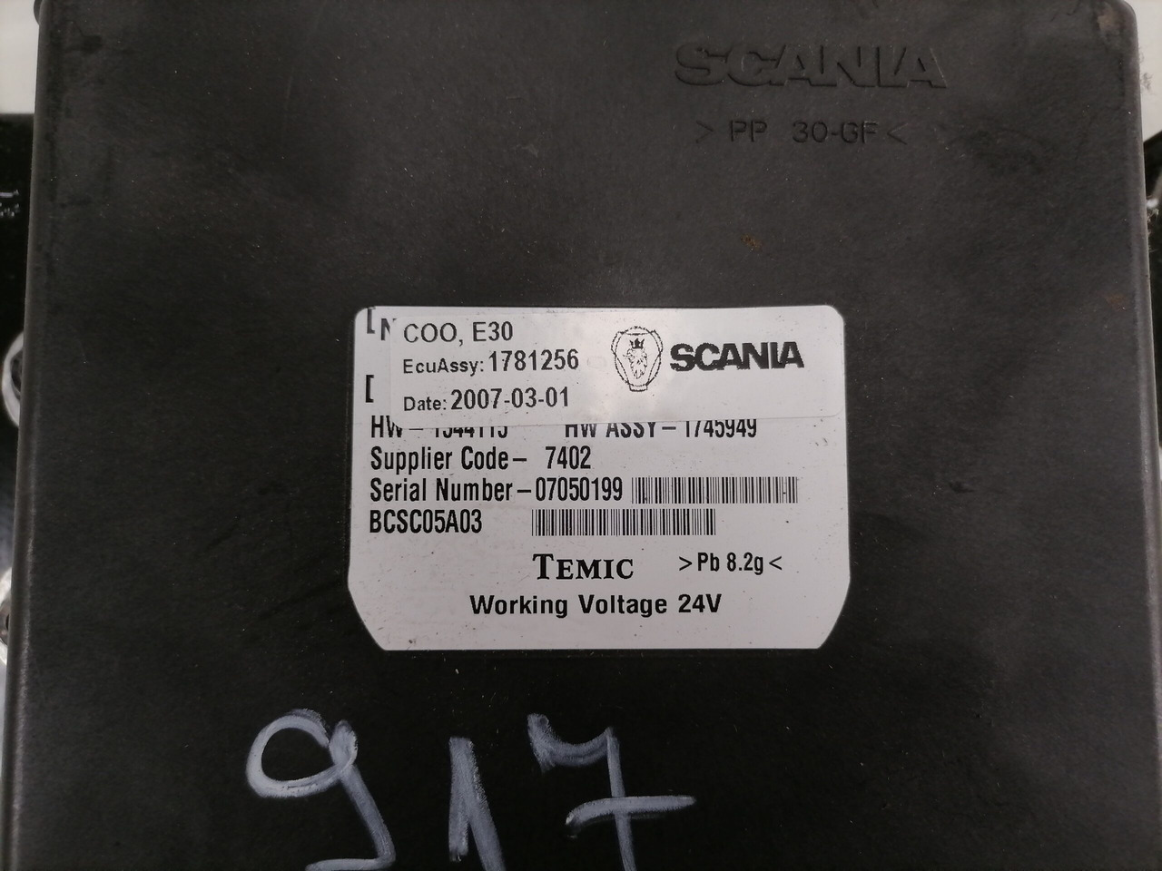 Steuergerät für LKW Scania Ecu 1781256: das Bild 4