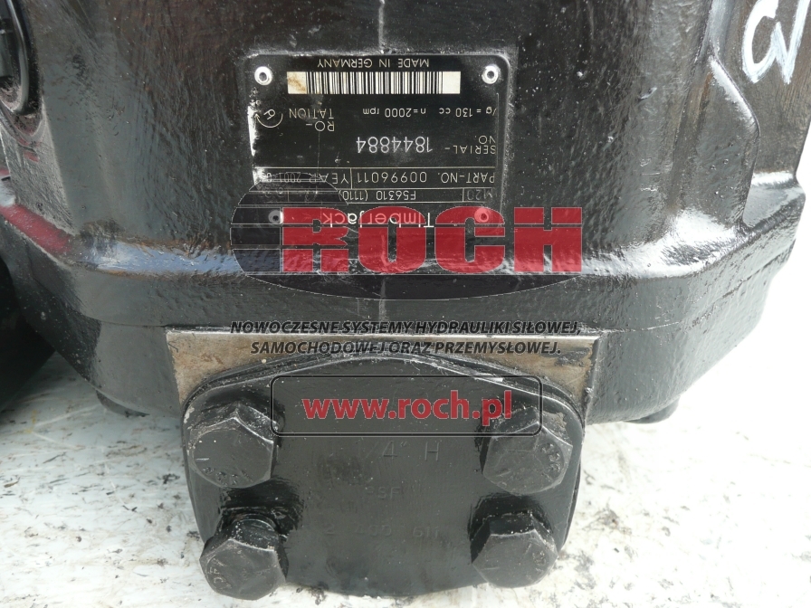 Hydraulikpumpe für Baumaschine TIMBERJACK 00996011 F56310: das Bild 2