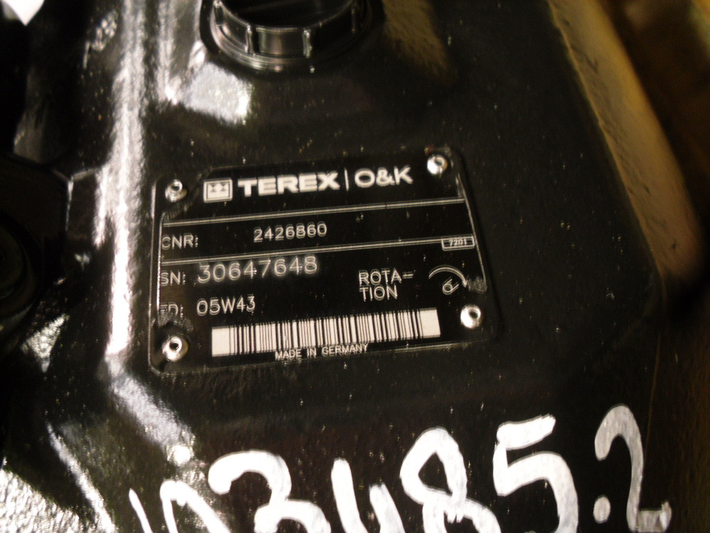 Hydraulikpumpe für Baumaschine Terex O&K 2426860 -: das Bild 2