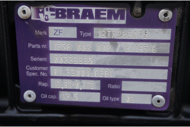 Getriebe für LKW ZF 12TX2820TO: das Bild 5