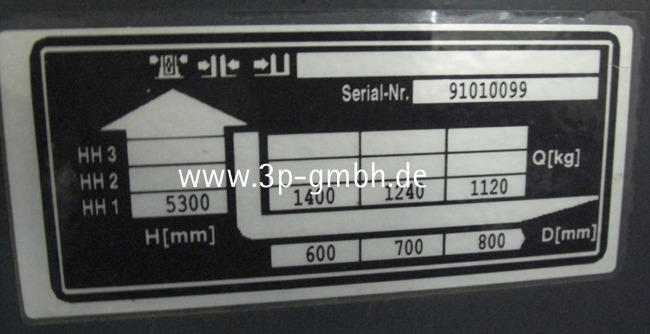 Schubmaststapler Jungheinrich ETV 214 AC Elektro-Schubmaststapler: das Bild 4