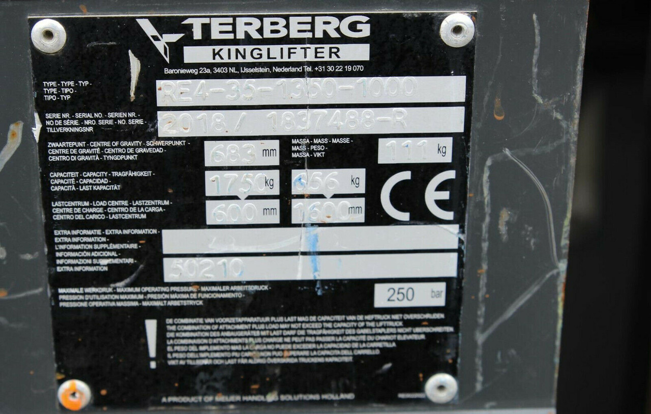 Terberg Kinglifter TKL-M1x3 Mitnahmestapler 470h – Finanzierungsleasing Terberg Kinglifter TKL-M1x3 Mitnahmestapler 470h: das Bild 12