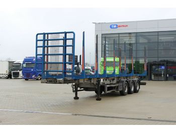 Holztransporter Panav NVD44, 2x LIFTING AXLE