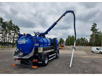 Saug-/ Spülfahrzeug DAF LF 55.220 WUKO SW-6D do zbierania odpadów płynnych separatorów: das Bild 1