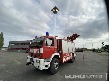  Steyr 4WD Fire Truck, Palfinger PK7000 Crane, Manual Gearbox, Front Winch, Generator, Light Tower (German Reg. Docs. Service History and Manuals Available) - Feuerwehrfahrzeug