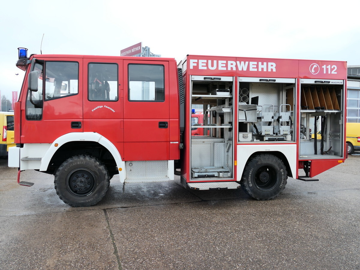 Feuerwehrfahrzeug IVECO FF 95 E 18W LF 8/6 DoKa 4X4 SFZ FEUERWEHR Löschf: das Bild 12