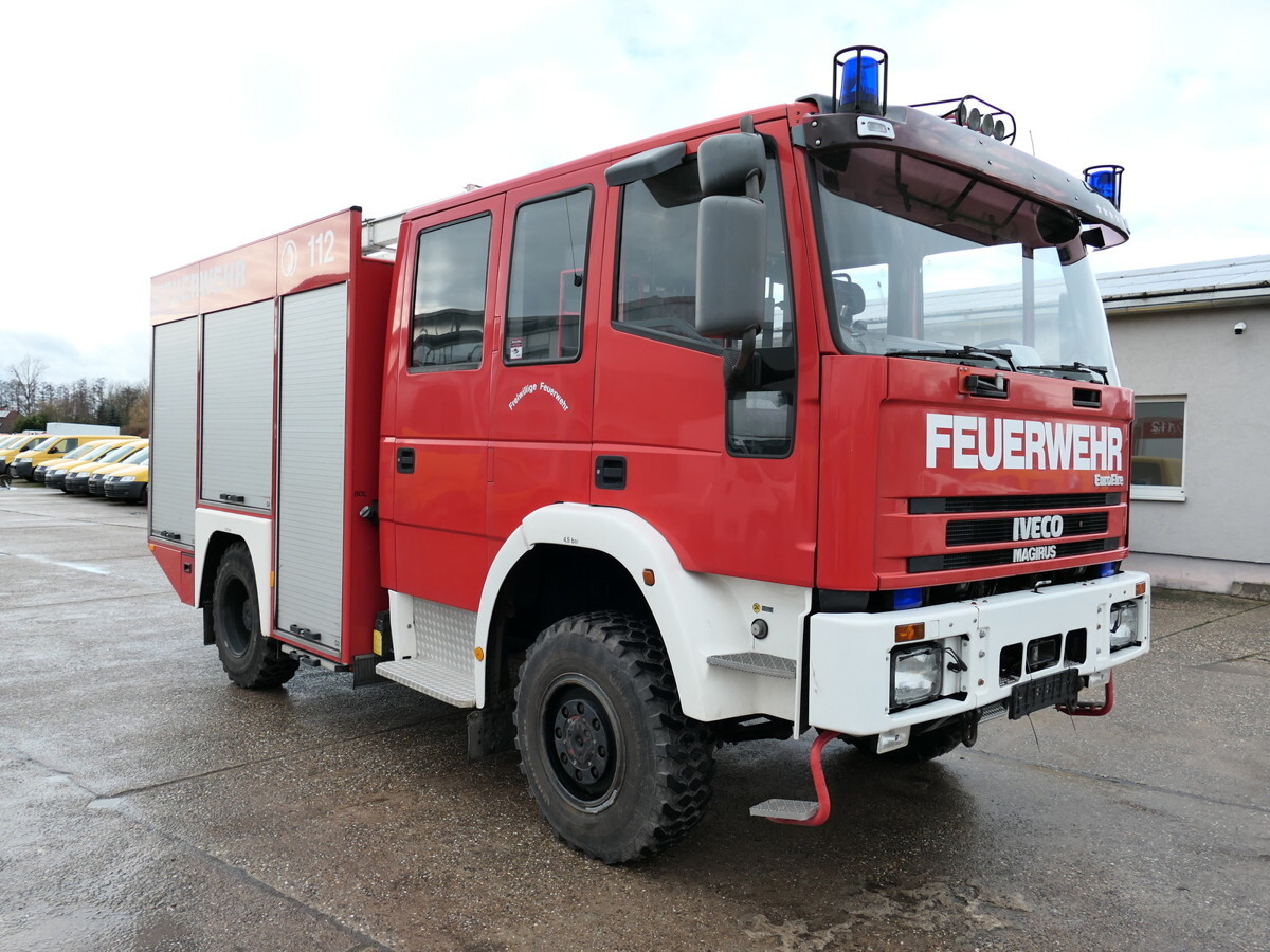 Feuerwehrfahrzeug IVECO FF 95 E 18W LF 8/6 DoKa 4X4 SFZ FEUERWEHR Löschf: das Bild 2