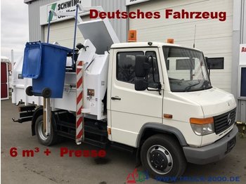 Müllwagen Für die Beförderung von Müll Mercedes-Benz 814 D 6m³Seitenlader*Presse*1.Hand*DeutscherLKW: das Bild 1