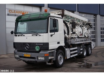 Saug-/ Spülfahrzeug Mercedes-Benz Actros 2543 Kroll Combi Water recycling: das Bild 1